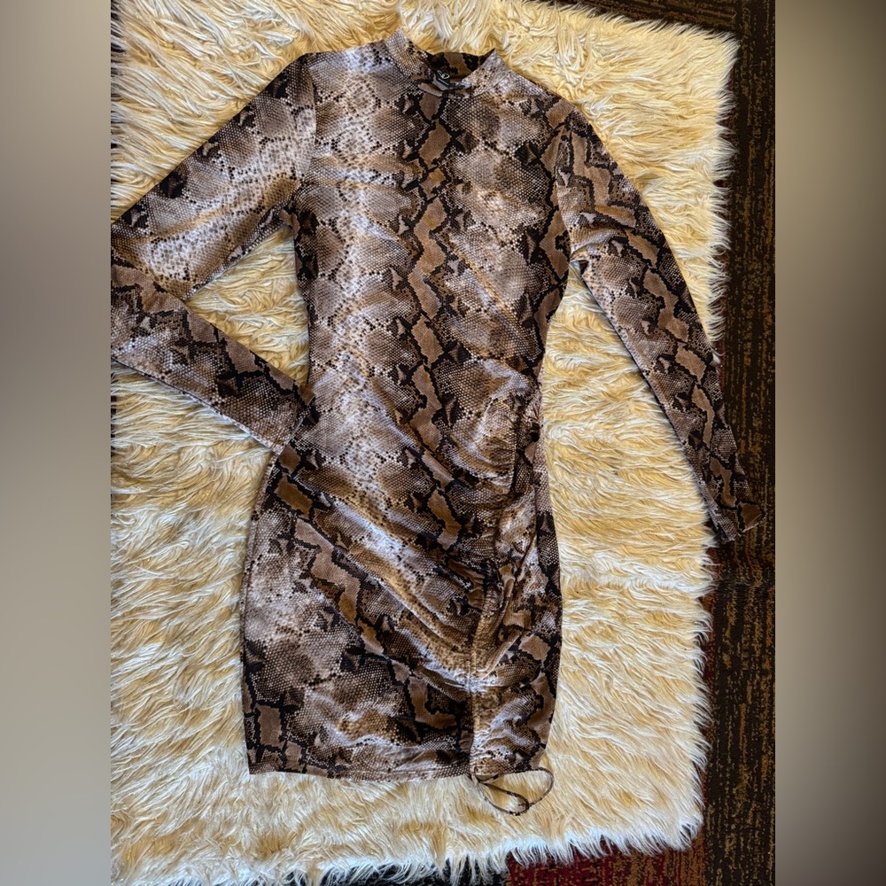 Windsor snake print dress